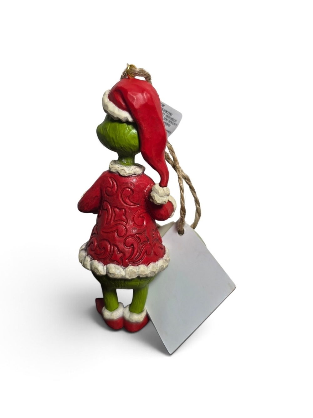 Jim Shore The Grinch Candy Cane Heart Ornament Christmas NWT - Picture 3 of 3
